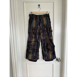Burton Youth Size Small 5-6 Snowboard Pants Snow Ski DryRide Durashell Black